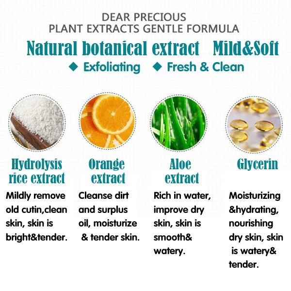 BIOAQUA Deep Exfoliator Gel Scrub Smooth Moisturizing Skin Care Whitening Face Cream Anti Aging Repair Exfoliator Scrub