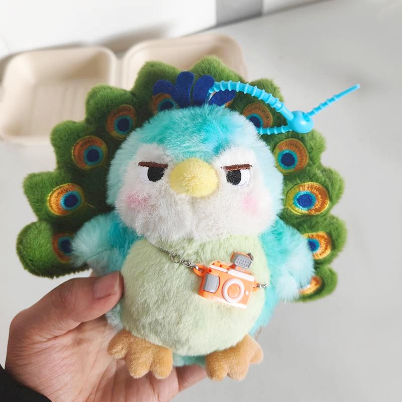 High-Quality Cute High-Quality Green High-Quality Peacock High-Quality Plush Play sets High-Quality Parrot High-Quality Bird High-Quality Plush