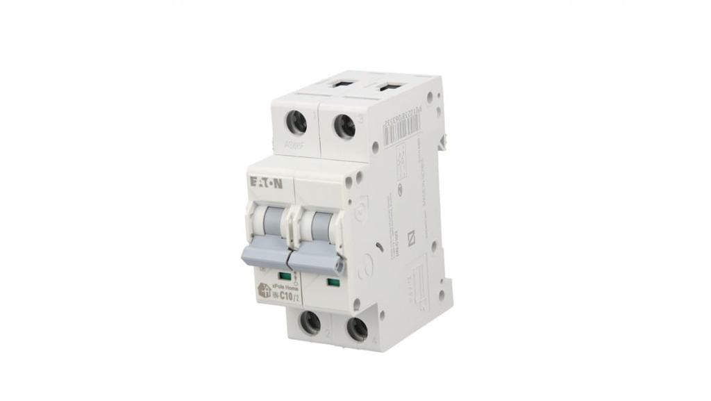 Circuit Breaker 2P C 10A 6kA AC xPole Home HN-C10/2 194869