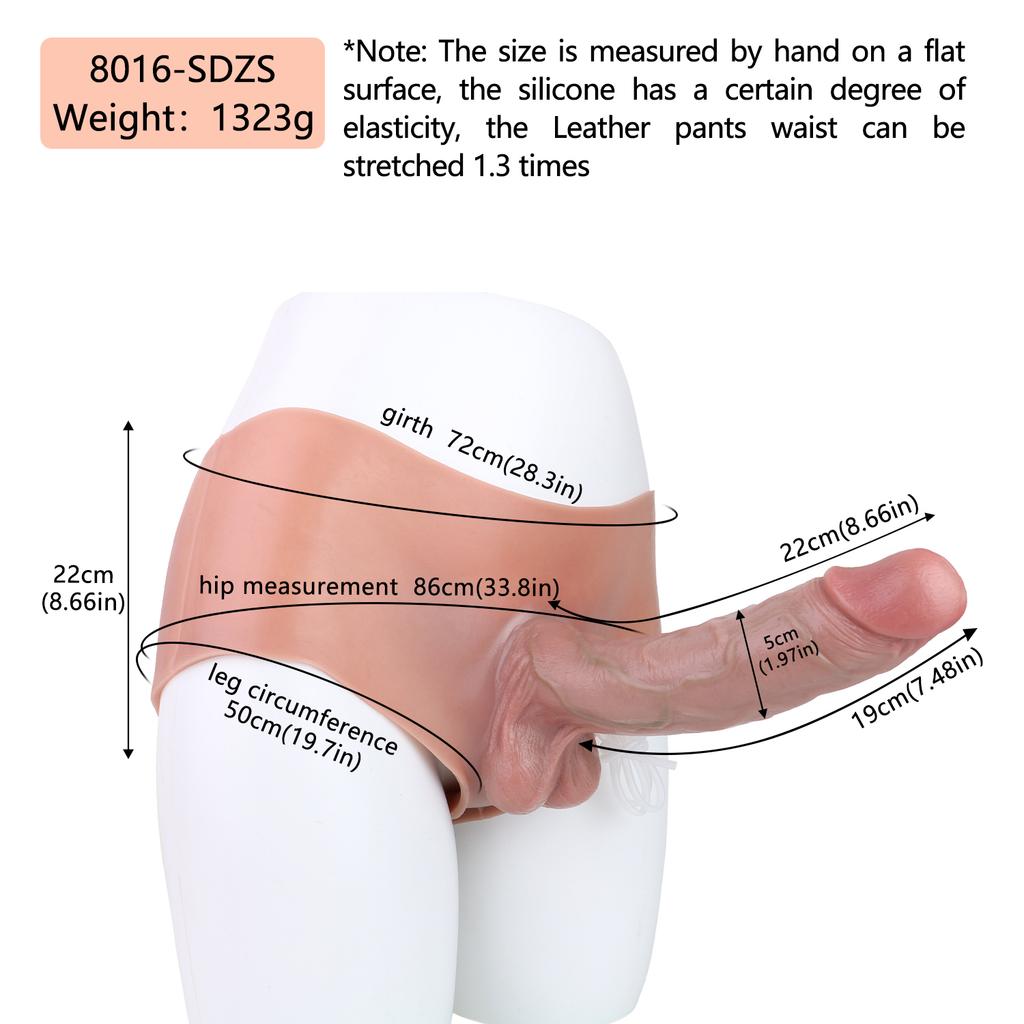 SXXY Strap On DildoSkin Squirting Penis With Silicone Pants  Ejaculation Realistic Dildo Underwear Skin Touch Sex Toys for Women