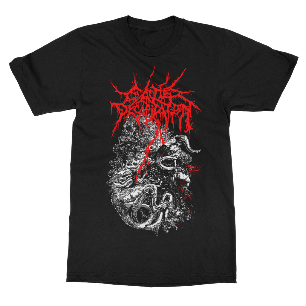 Retro CATTLE DECAPITATION Graphic Cotton Tshirt Unisex Summer Short Sleeve Fashion Brand Tee Luxury Casual Vintage Retro Top