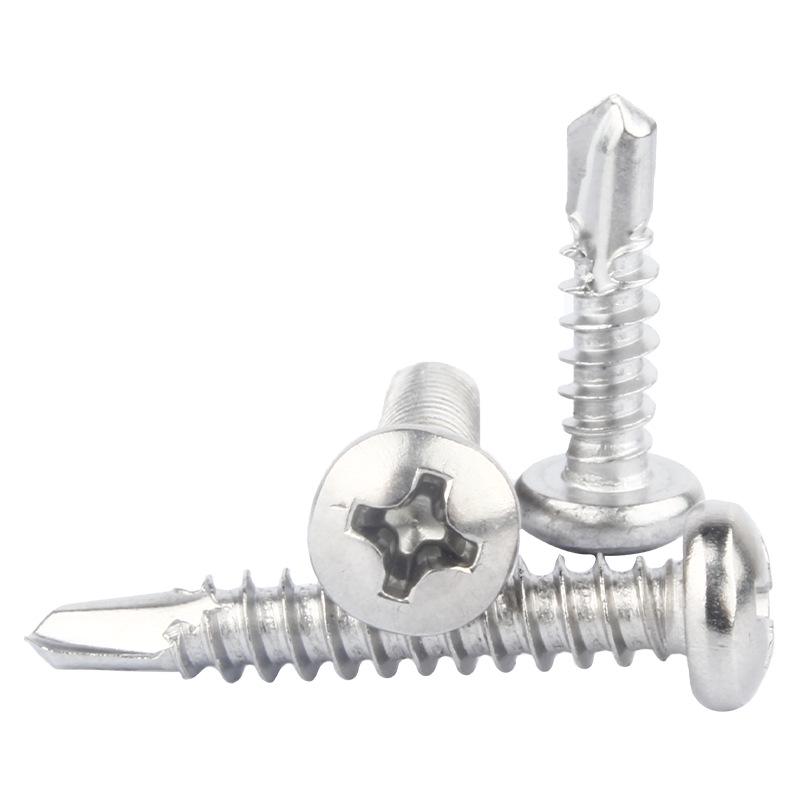 410 Stainless Steel Phillips Pan Head Self-Drilling Self-Tapping Screws M2.9-M6.3