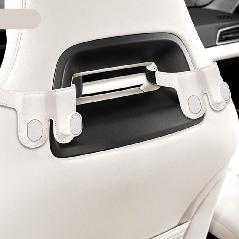 Auto Innenaufbewahrungshaken Automobil Rücksitzhaken für Handtasche Geldbörse Regenschirm Schwerlast Auto Kopfstützenhaken Organizer