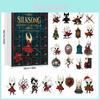 Hollow Knight Advent Calendar With 24 Acrylic Christmas Ornaments For Holiday Decor And Gift Giving