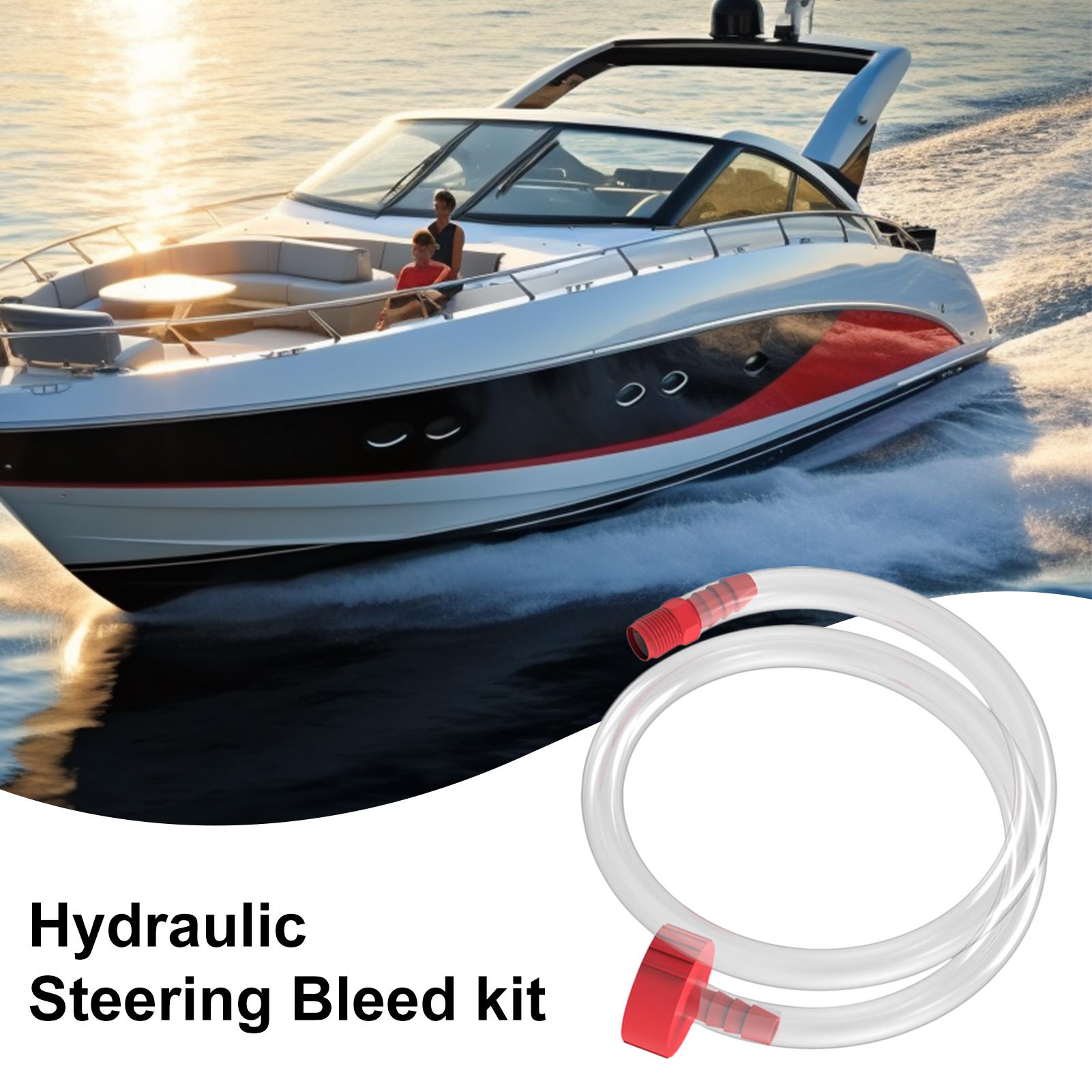 

Boat Hydraulic Steering Bleed Kit Outboard Motor Air Removal System Precision Maintenance Equipment Easy Connection For China Mainland