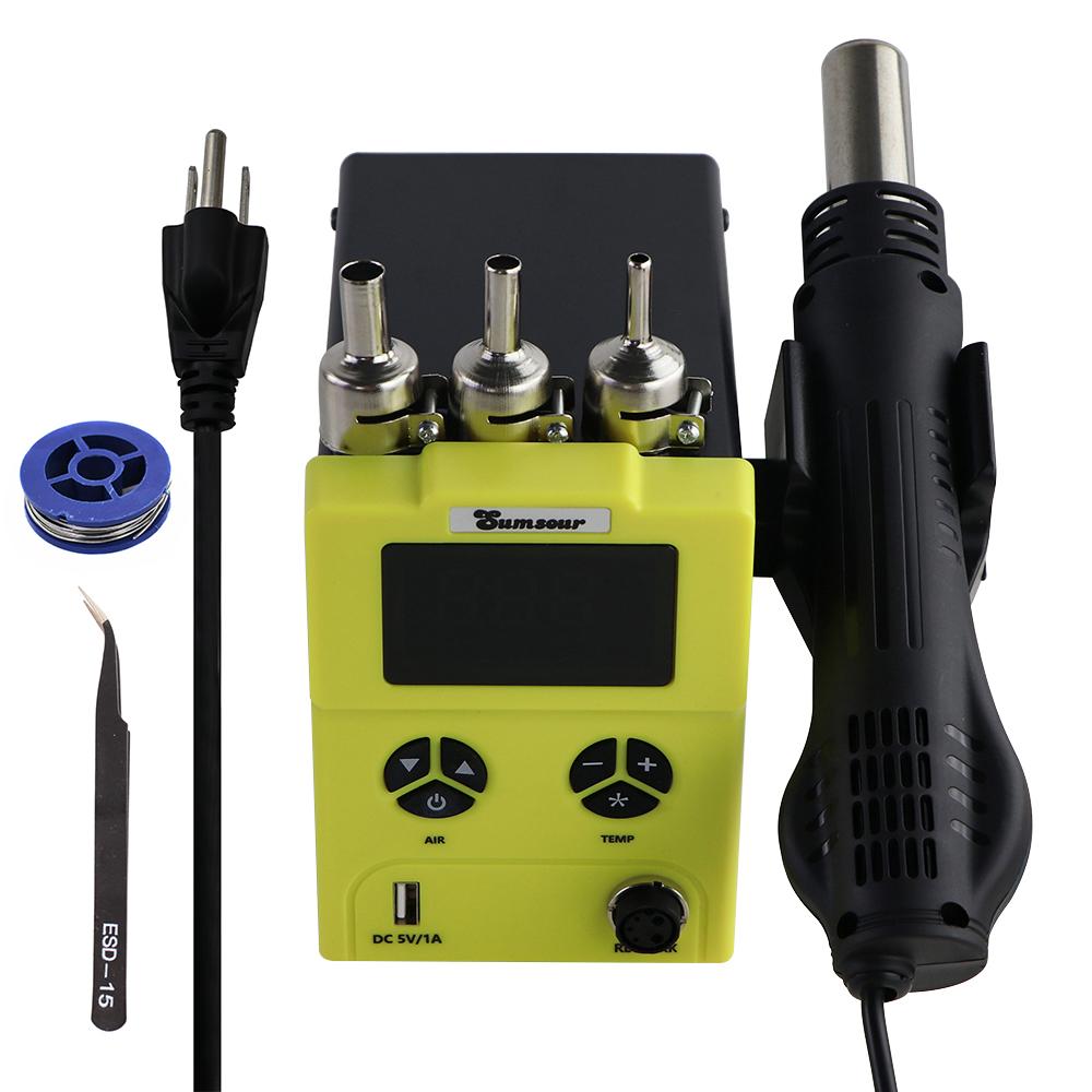 Rework Soldering Desoldering Station 868D 700W Hot Air Solder Heat Gun 220V / 110V For SMD SMT Welding Repair Tools