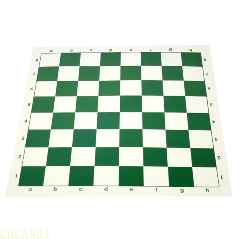 A1A2 Chess Mat, PU Leather Tournament Roll Up Chess Board Chess Rollable Chessboard Lightweight & Non Slip Chess Mat for Kids