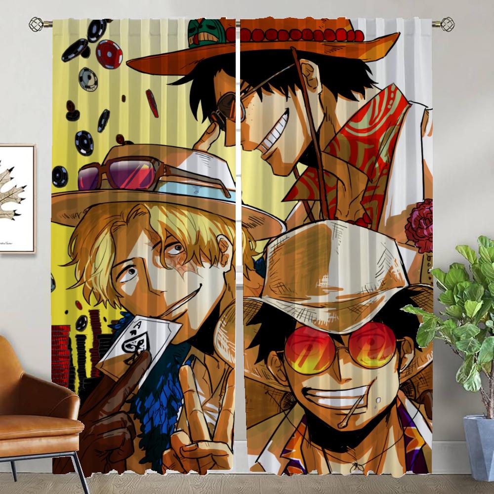 

Цельные противомоскитные шторы 2 штуки Современные шторы для гостиной для камеры Шторы-блэкаут Шторы Тюль для спальни дома W50xH70cmx2pcs-CL