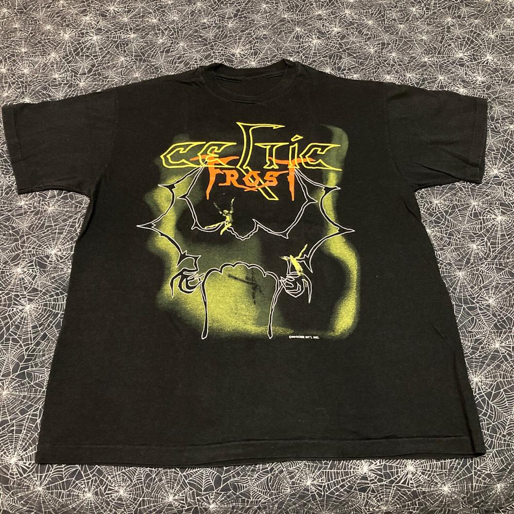 Celtic Frost Music Tour Black T-Shirt Cotton All Size Unisex Unisex T-Shirt XL