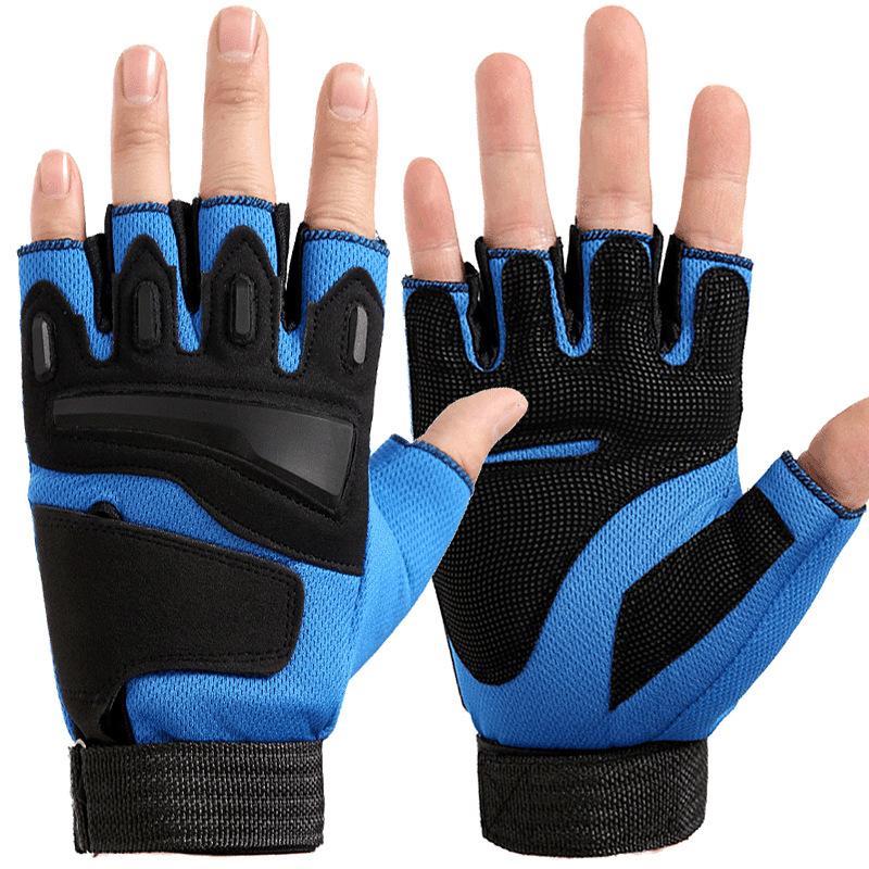 

New half-finger tactical gloves XL зелений