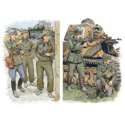 Dragon 1/35 Scale World War II German Army Western Front Blitzkrieg France 1940 Plastic Model Kit DR6347