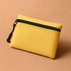 Mini porte-monnaie en toile à fermeture éclair simple, pochette de rangement pour enfants, poche pour argent, couleur unie, porte-monnaie, porte-clés, pour femmes et hommes, mignon, mini porte-monnaie