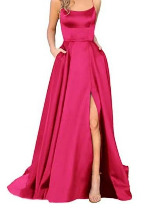 2025 Elegant Off-Shoulder Bridesmaid Gown for European and American Weddings