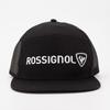 Men's ROSSIGNOL White Logo Embroidery Trucker Cap