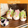 Brinquedo de Pelúcia Criativo de Comida Personagens de Ovo e Cachorro-Quente Com Enchimento de Algodão PP Para Crianças e Colecionadores