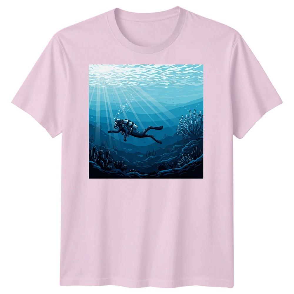 Scuba Diving Ocean Adventure Unisexs Tshirt Water Sports