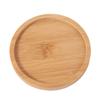 5pcs Heat-resistant Bamboo Coasters Creative Anti Scalding Pad Storage Tray  Dish