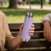3-in-1 Thermobecher für Mate-Tee mit integrierter Bombilla Tragbarer Yerba Mate Reisebecher Multifunktionale Vakuum-Isolierflasche