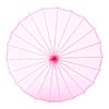 Durchscheinender Seiden-Performance-Schirm Einfarbiger Chinesischer Bambusschirm Tanz Cosplay