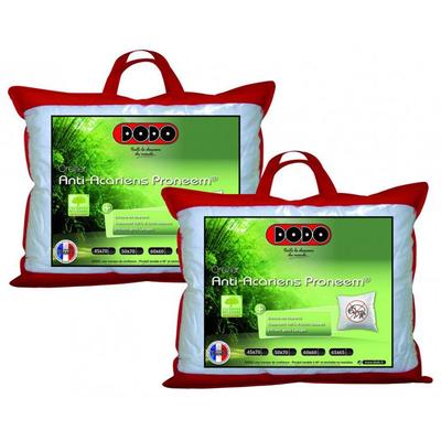 Set of 2 Soft Anti-mite Pillows Proneem® VOLUPT'AIR® Fibre Dodo - 50x70