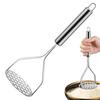 Pressed Potato Masher Ricer Puree Juice Make Stainless Steel Potatoes Crusher Fruit Vegetable Pressure Mud Potato Press Tools
