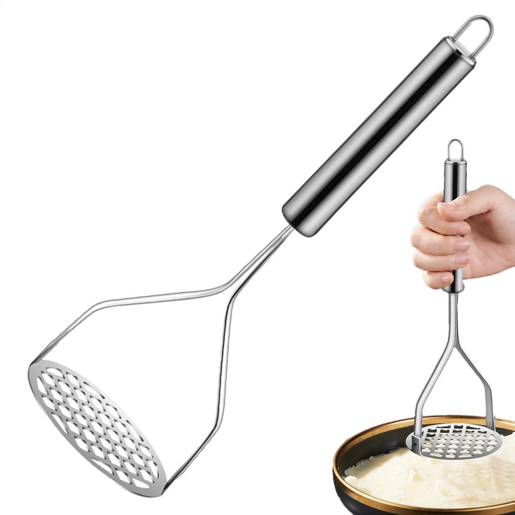 Pressed Potato Masher Ricer Puree Juice Make Stainless Steel Potatoes Crusher Fruit Vegetable Pressure Mud Potato Press Tools