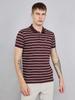 Men Regular Fit Wine Tshirt