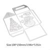 Christmas Snowman Box Metal Cutting Dies Stencil DIY Scrapbooking Album Paper Card Template Mold Embossing Decor X3UC