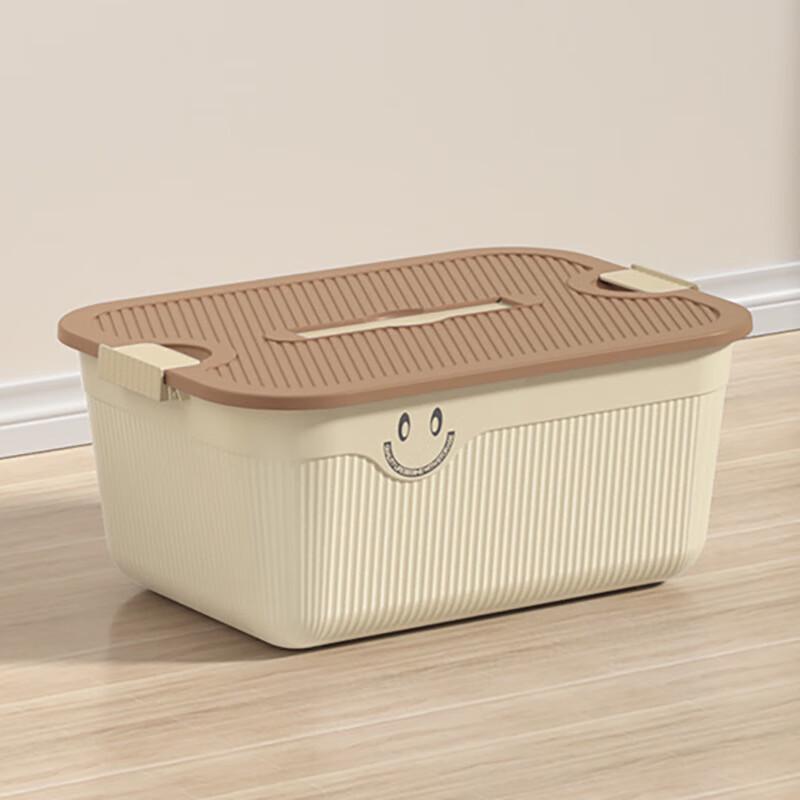 Guan Zhuo Jia Extra Große Aufbewahrungsbox aus Kunststoff mit Deckel