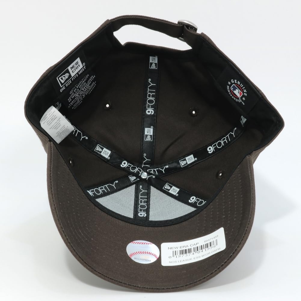 New Era 9FORTY NEW YORK YANKEES BRSWHI Cap Hat MLB Major League New York Yankees [New Era] Men's Women's [Used]