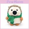 Cute Hedgehog Plush Toy With Scarf Soft Mr Hedgehog Stuffed Animal Gift For Kids Special Characters Included
