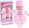 Jokomisiada Doll Interactive Soft Baby Doll Talking Laughing 40 Cm Za5836