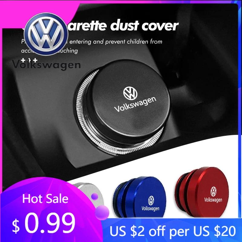 2026 Hot For Volkswagen VW Car Cigarette Lighter Dustproof Plug Button Cover Accessories For Volkswagen Golf 4 5 6 7 Polo Jetta