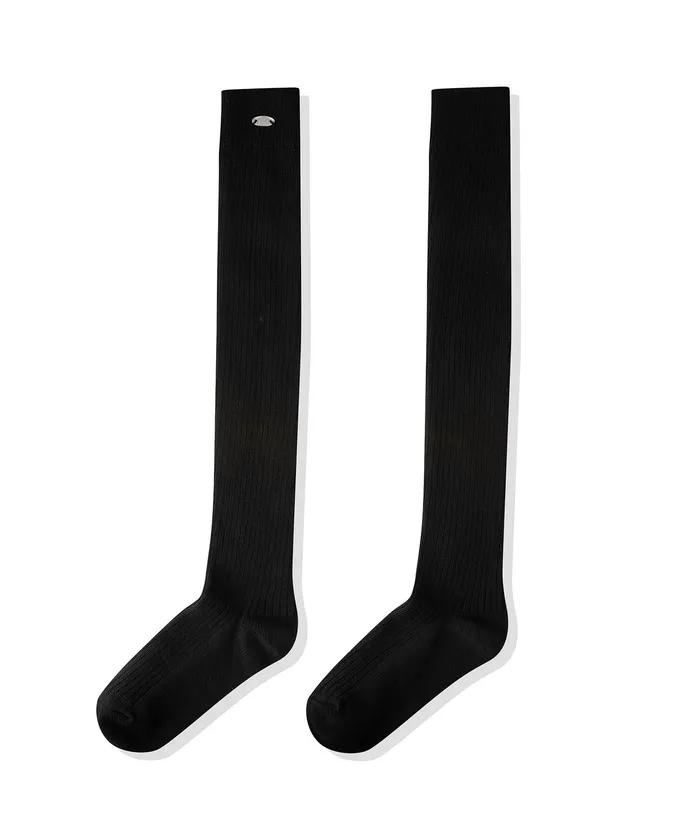 Over-the-knee socks_Black