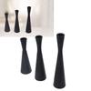 3PCS Conical Tapered Wrought Iron Candlesticks Black Candlestick Holders  Restaurant Table Setting