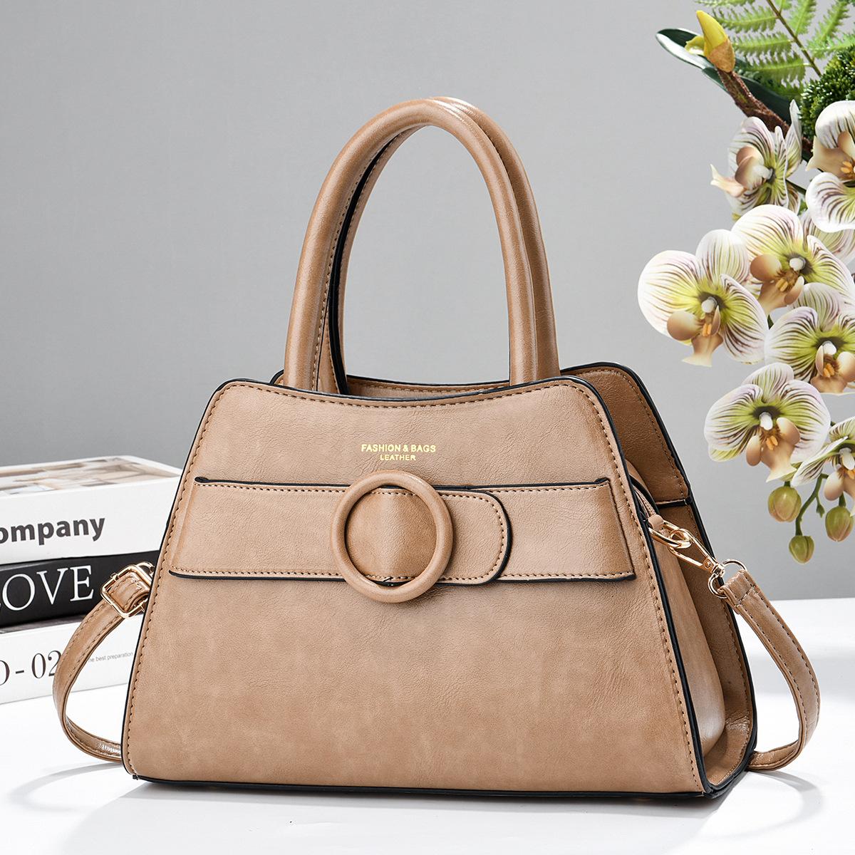 Handbag Temperament 2026 New Fashionable Large Capacity Shoulder Bag Simple And Atmospheric Crossbody Bag