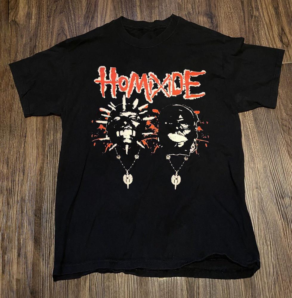 Black Homixide Gang Homixide GangTee Men Women Cotton Shirt BS648 Unisex T-Shirt XL