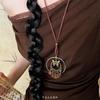 National Style Necklace - Women's Vacation Style Necklace - Retro and Elegant Sweater Chain Accessory