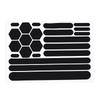 NEW Reflective Stickers For Helmets Self-adhesive Reflective Tape For Helmets Bike Motorcycle Scooter Cycling Accessories