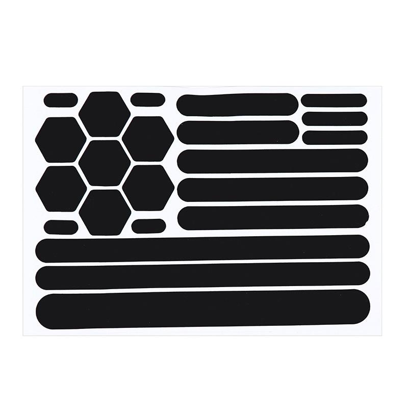 NEW Reflective Stickers For Helmets Self-adhesive Reflective Tape For Helmets Bike Motorcycle Scooter Cycling Accessories