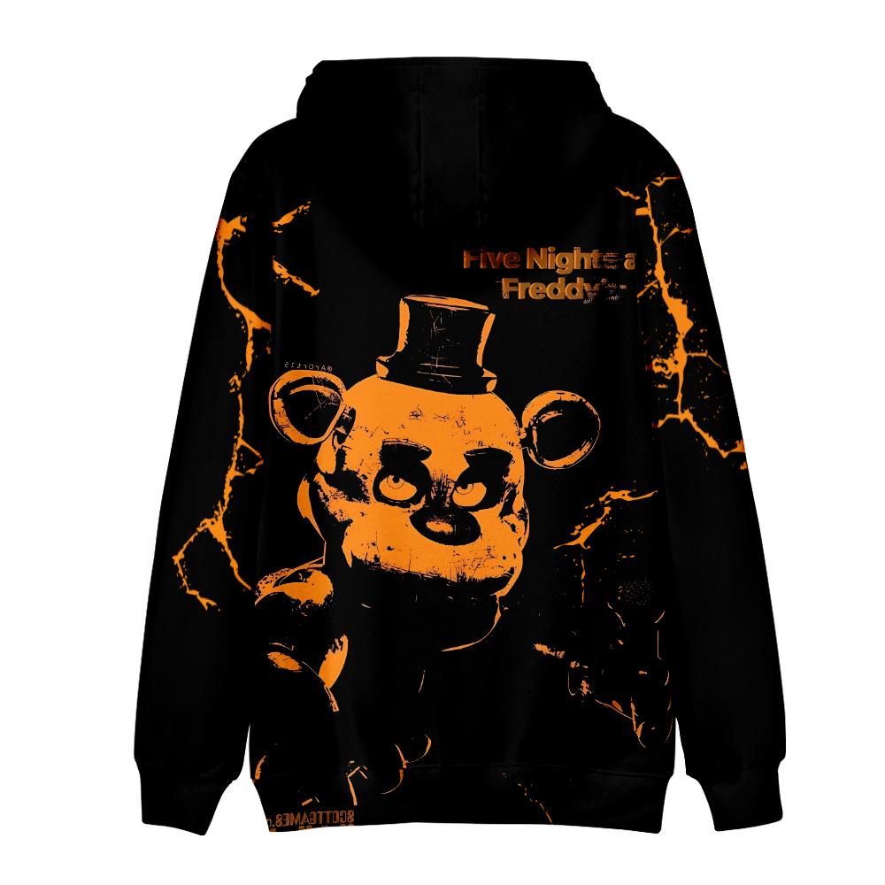 Herren Damen Hoodie Five Nights At Freddy's Anime Hoodies Anime Streetwear Harajuku Lässige Bedruckte Kapuzenpullover Sweatshirts