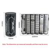 128-in-1 Multifunction Screwdriver Set with Roll-up Bit Storage for Home Repair