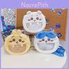 Adorabile Borsa Rotonda Peluche Stile Giapponese Ins per Bambine Regalo Carino con Affascinante Design Animale