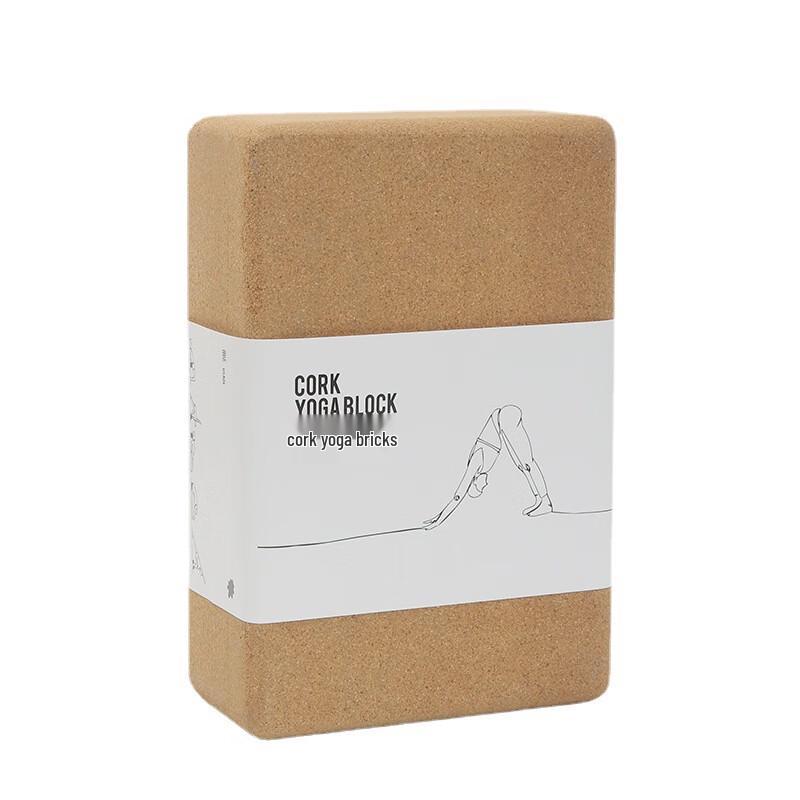 WEZHO High-Density Cork Yoga Brick