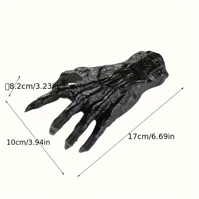 Resin Demon Claw Hand Witch Arm Holder, Evil Eye Pendant Halloween Decor Wall Hanging Accessory Craft Supplies for Home Decoration