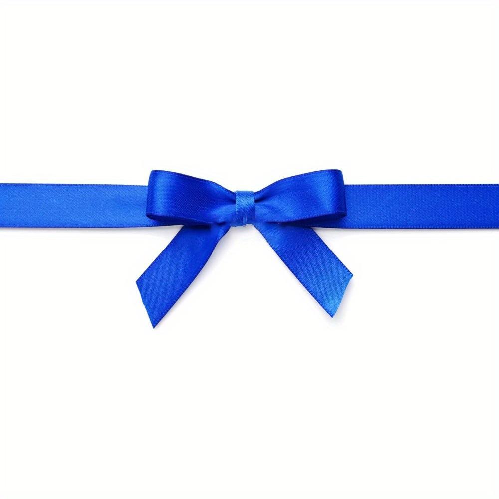 1roll Double-Sided Solid Color Ribbon for Crafts Gift Wrapping Hair Accessories & Decorations Polyester Fabric Ribbon