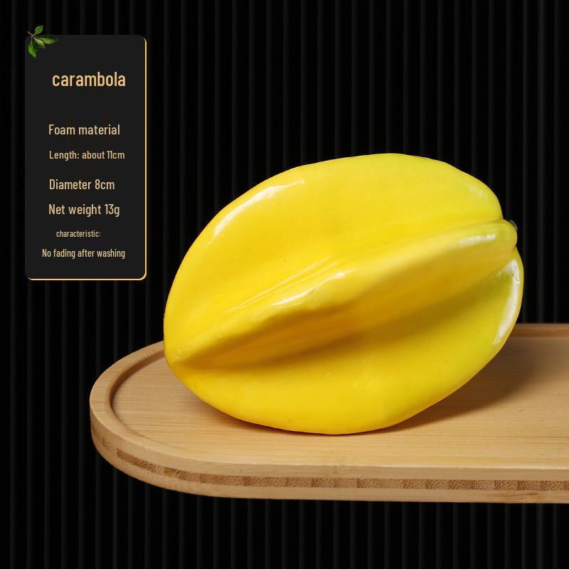 Modelli di Frutta e Verdura in Schiuma: Mele Finte Realistiche, Manghi, Arance, Banane per Decorazione e Oggetti di Scena Educativi.