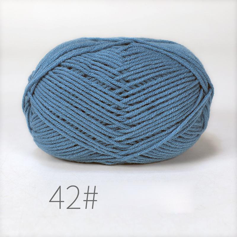 10Balls 500g Soft Milk Cotton Yarn Crochet Threads for Knitting Wool DIY Crafts Sweater Baby Wool Hand Knitting Crochet Yarn