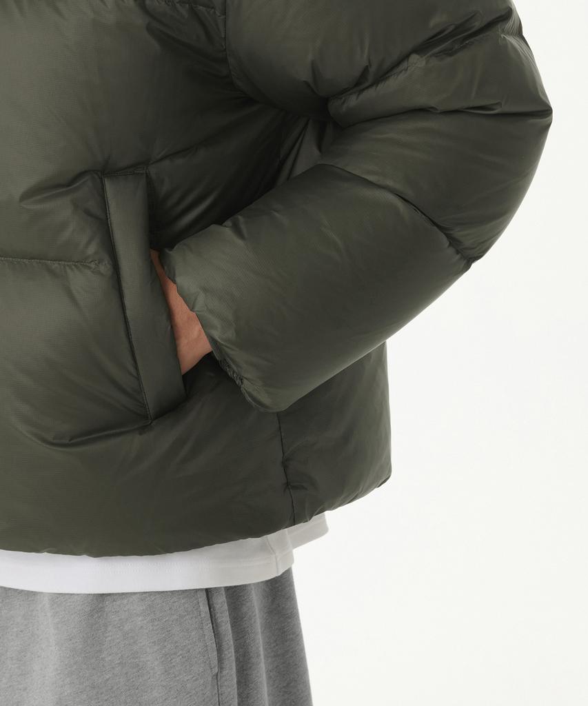 Musinsa Standard Ripstop Down Puffer Short Padded Jacket [Khaki]
