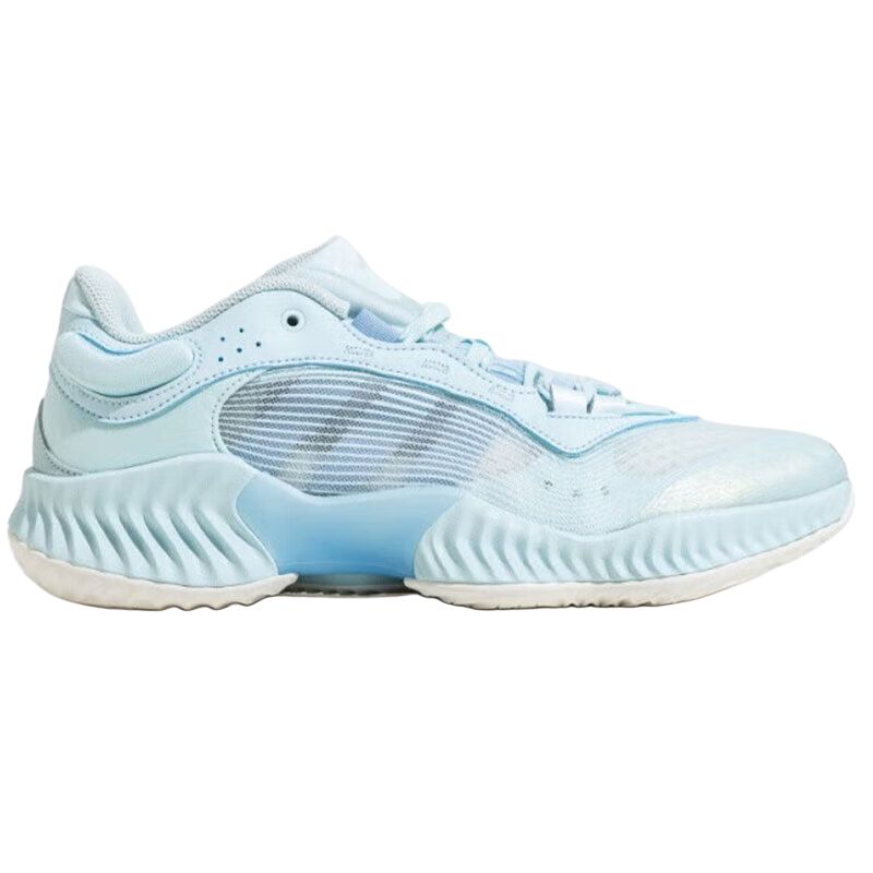 Adidas PRO VENTILATE Cushioning, Wear Resistant Low Top Basketball Shoes Men's Blue Sneakers JH5839